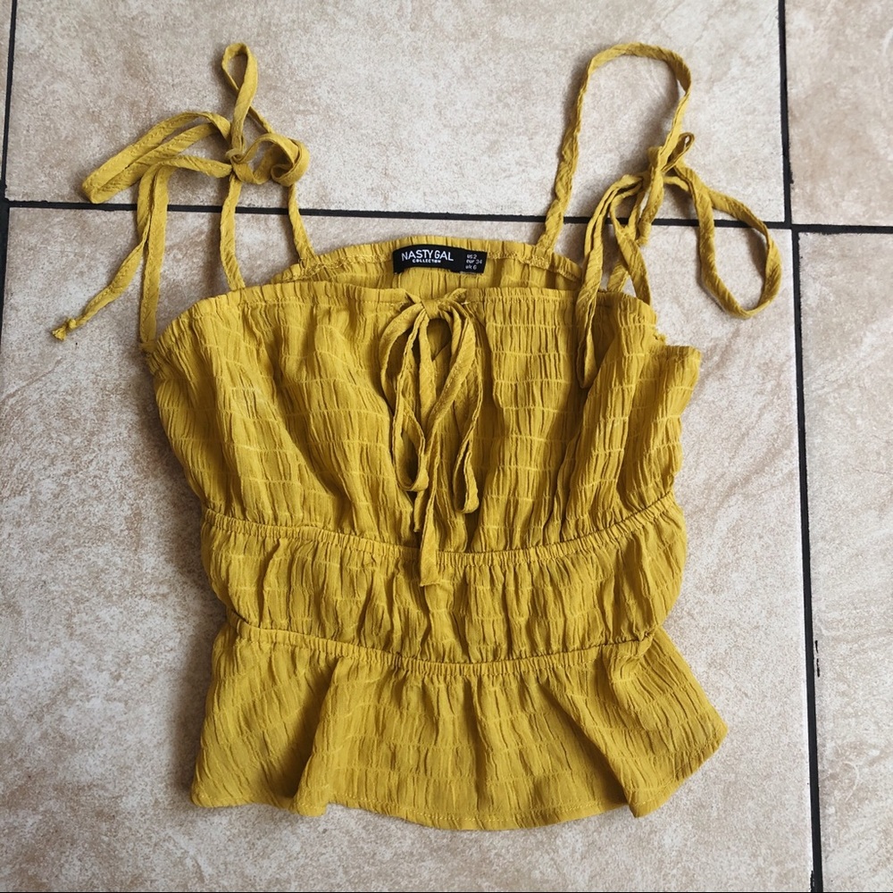 ✨SOLD✨ Nasty Gal Crop Top - Picture 1 of 5